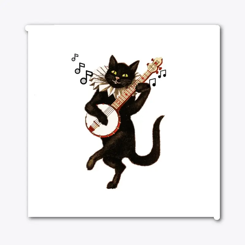 Cat playing guitar shirt | Unisex Design