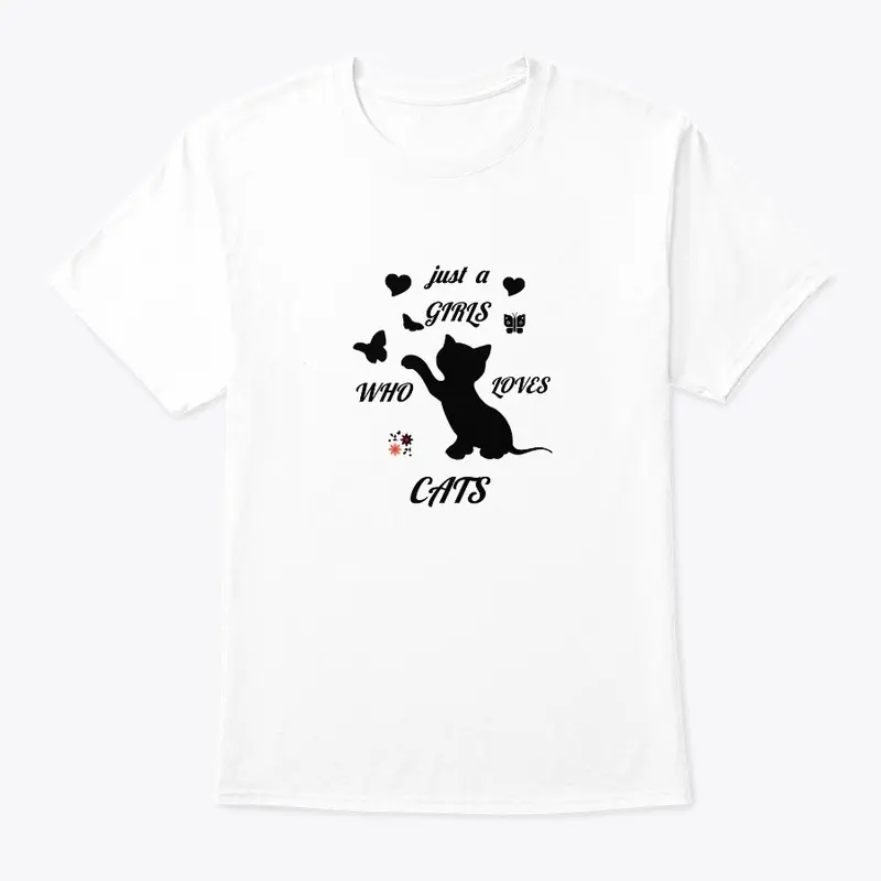 A Girl Who Loves Cats, Cat Lover, Cats