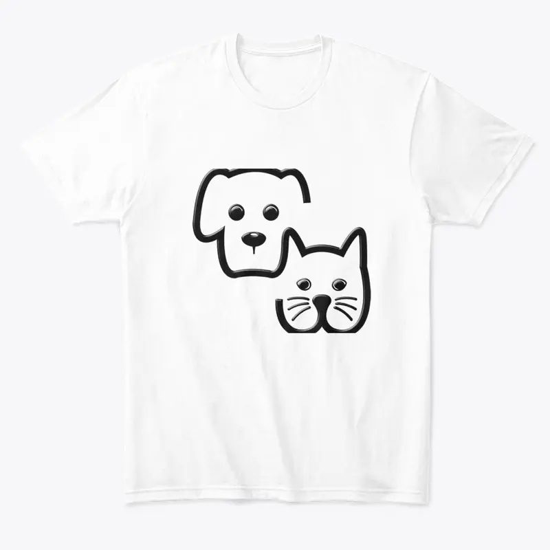 Custom Cat and Dog Shirt, Cat and Dog 